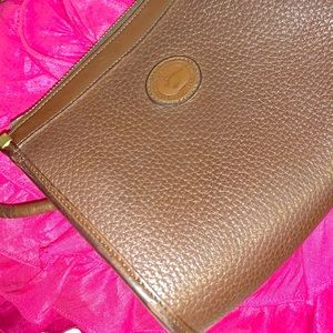 Vintage Dooney Crossbody in Brown Leather